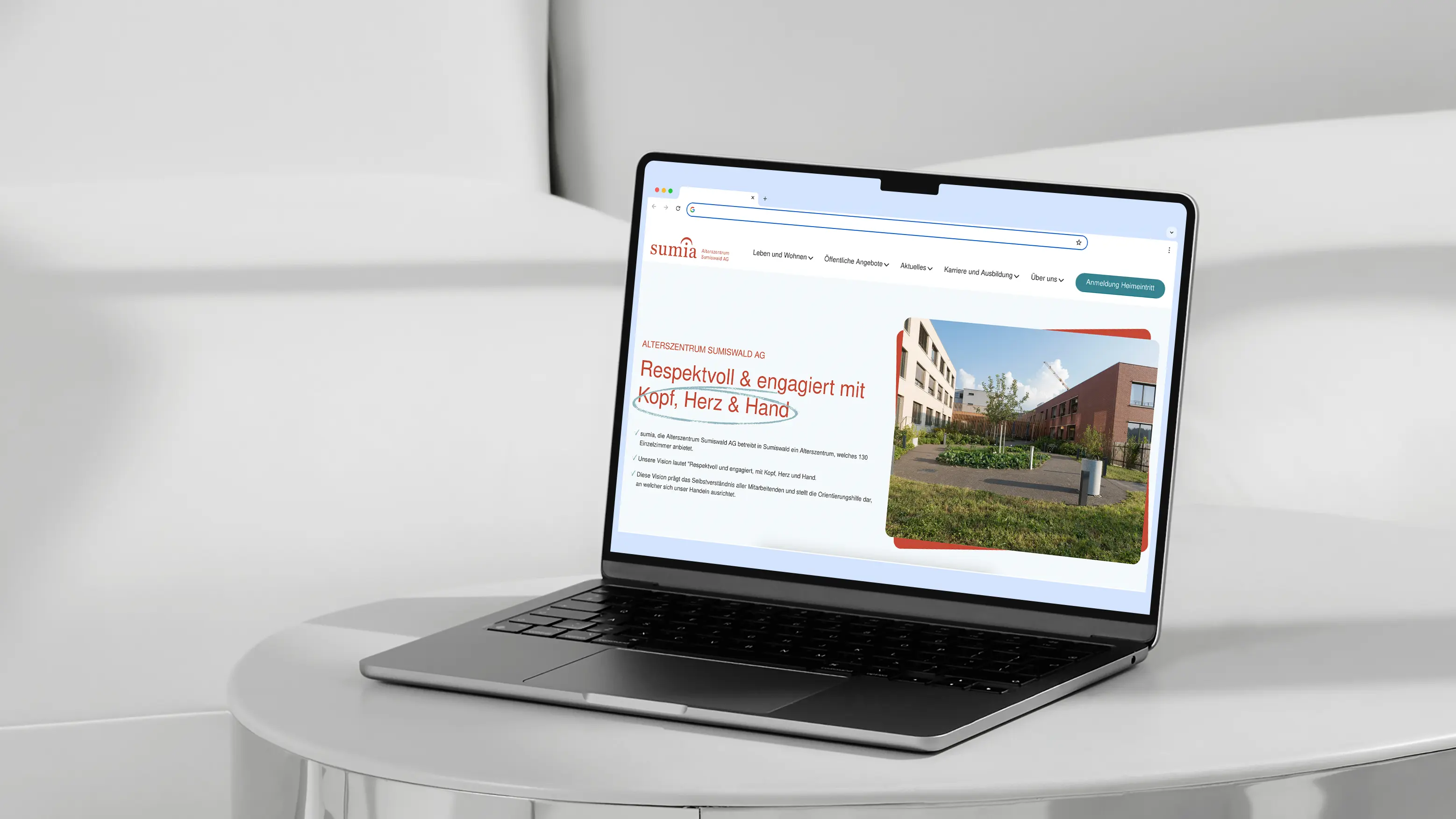 Design mit Gefühl für sumia - sumia – wohnen & leben im Alter